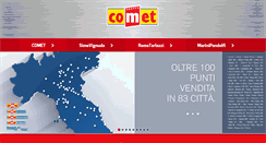 Desktop Screenshot of gruppocomet.it