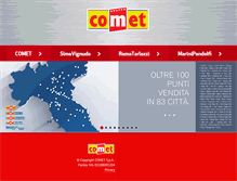 Tablet Screenshot of gruppocomet.it